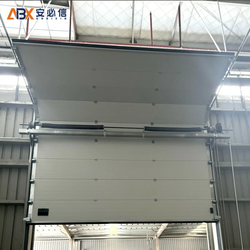 白山铝板滑升门